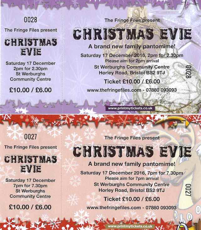Christmas Evie the Panto - Promotional - Extras